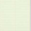TOPS Steno Books, 6" x 9", Gregg Rule, Green Tint Paper, Assorted Color Covers, 80 Sheets, 4 Pack (80221)