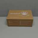 Clear Ice Cube Maker, 2.5 Inch Stainless Steel Crystal Large Clear Ice Ball Maker, Silicone Ice Cube Mold for Cocktails, Drinks & Bourbon, Whiskey Gifts for Men (2 Pack) (White)