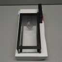 BesLowe Outdoor Wall Mount Light Fixture, Exterior Wall Lantern Waterproof, Black Outside Porch Sconce Lighting with Matte Black Finish & Glass Shade for House Garage Doorway Patio, E26 Socket, 12.8" (1-Pack)