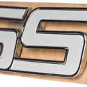 1Pc Front Door SS Decal Stickers 3D Nameplates Badge Emblem Compatible with Impala Trailblazer SS 15211285 Universal Vehicles, Cars, Truck (Chrome White)