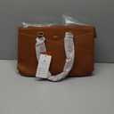 LOVEVOOK Laptop Tote Bag for Women,15.6 Inch Waterproof Computer Bags Women Business Office Work Bag Briefcase, Brown