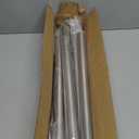 Chrome Shower Curtain Rod 31 to 80 Inch,1 Inch Diameter Adjustable Spring Tension Curtain Rod No Drilling Stainless Steel Telescoping Rod,No Rust