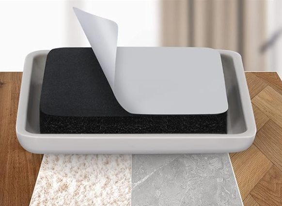 Furniture Sliders for Carpet & Hardwood Floors, 5 Pack 2 Inch Square Sliders for Moving Furniture, Easily Move Any Item While Protect The Floor