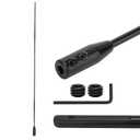 Flexible Drill Bit Extension,53 in.Long Flex Drill Bit Holder Extension,Compatible with 1/4" Hex and 3-Flat Shank with Hex Key and Spare Screws