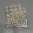 2 x Sewing Buttons - Craft Buttons, 5 Sizes of 100 Pcs Versatile Resin Buttons for Sewing, DIY Projects and Holiday Decoration (Crescent)