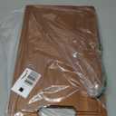 Bamboo Wood Cutting Board for Kitchen, Cheese Chopping Board, Butcher Block, 1.2" Thick with Hidden Side Handles and Juice Grooves (Carbonized)