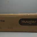 Huuger 70 Inch Dresser for Bedroom, TV Stand for 65, 75, 80 Inch TV, 13 Fabric Drawer Long Dresser, Wide Chest of Drawer, Black Storage Units for Bedroom