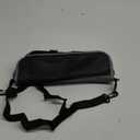 2-in-1 Collapsible Camping Stool & Sling Bag / 220LB Load Capacity Folding Portable Fishing Stool/Collapsible Stool for Camping, Hiking, Fishing, Gardening & Beach Outdoor Activities, Grey (Large)