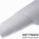 Babnecl Auto Headliner Fabric 142" L 60" W Mesh Type with Foam Backing - Tube Packaging - Gray Interior Replacement Material for Car/Truck/SUV/RV Roof - Home Repair/DIY Headliner Material