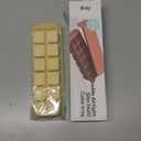 0.7 oz/12 Sections Silicone Ice Cube Freezer Tray with Lid, 100% Food-Grade Platinum Silicone,Leak Resistance & Dishwasher Safe for Baby Food Prep,Breast Milk,Purees - Korean Made, Beige