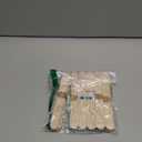 60 Pieces Jumbo Craft Sticks, 8 Inch Natural Wooden Popsicle Sticks, Multi-Functional Ice Cream Sticks for Crafts, Tongue Depressors, Hair Removal and Waxing Sticks, Plant Labels, DIY Classroom Crafts (Undyed)