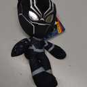 Mattel Marvel Black Panther Plush 8-inch Character Figure, T'Challa Super Hero Soft Doll
