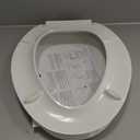 KOHLER K-26801-0 Impro ReadyLatch Quiet Close Elongated Toilet Seat, White Toilet Seat, Grip-Tight Bumpers, New Home Essentials, Slam Prevention