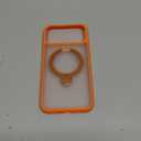 TORRAS Q3 Spin for iPhone 17 Pro Max Case with 360 Magnetic Stand, Wireless Charging Compatible, Hard PC Case for 17 Pro Max Phone Case with Stand, Translucent Cosmic Orange