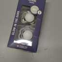 Bibs Supreme Latex Pacifier for 0-6 Months Babies 2-Pieces, Size 1, Sage Night/Cloud Night