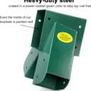 BETOOLL A-Frame 2 Brackets Swing Set Bracket with Mounting Hardware (Green)