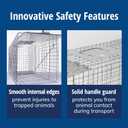 HAVAHART 1079SR Large 1-Door Humane Catch and Release Live Animal Trap Cage - Live Raccoon Trap, for Bobcats, Beavers, Dogs, & More