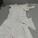 Avidlove Lingerie for Women Sexy Lace Nightgowns Side Slit Sleepwear V Neck Babydoll Chemise L