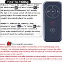 New Walking Pad Replacement Remote Control fit for GOYOUTH 2 in 1 Under Desk Electric Treadmill JK31-9 KH-31-9