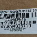 Bai Coconut Flavored Water, Molokai Coconut, Antioxidant Infused Drinks, 18 Fl. Oz. BBD: 08/14/2026