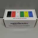 Fermerry 20 AWG Stranded Wire Spool 10ft Each 6 Colors Flexible 20 Gauge Silicone Hook up Wire Kit Electrical Tinned Copper Wire, 10FT, 20 AWG-6C