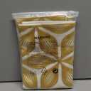 HWY 50 Yellow Decorative Throw Pillow Covers 18x18 Inch (1 Piece), Embroidered Cotton Farmhouse Cushion Cover Pillow Case for Sofa Couch Living Room Bed, Fashion Geometric