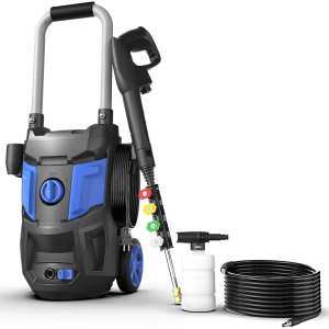 Electric Pressure Washer - 1300PSI Max 1.2 GPM with 20FT Hose, 35FT Cord