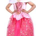 Deluxe Princess Costume Dress with and without Accessories 5-6 Y