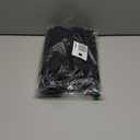 Sidefeel Women's Wide Leg Jeans High Waisted Stretchy Jeans Straight Leg Zimbaplatinum Ankle Denim Pants with Slant Pockets (6, Black)