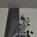 2 Pack Industrial Curtain Rods for Windows 48 to 84 Inches, Blackout Wrap Around Curtain Rod, for Indoor and Outdoor, 5/8 Inch Diameter, 35 to 75 Inches, Black