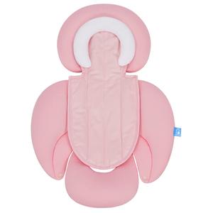 COOLBEBE New 2-in-1 Babybody Supports for Baby Newborn Infants - Extra Soft Stroller Cushion Pads Car Seat Insert, Perfect for Carseats, Strollers, Swings, Pink