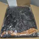 Dog Car Seat for Small/Medium Dogs Up to 35lbs,Elevated Cushion Fits in Front/Back Seat,Travel Safety Per Car Bed with Washable Removable Cover, Storage 2 Pockets Black-Orange