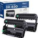 Compatible DR830 Drum Unit Replacement for Brother DR-830 TN830XL TN830 Drum Unit to use with Brother HL-L2460DW DCP-L2640DW HL-L2405W MFC-L2820DW HL-L2480DW HL-L2400D Printer 2 Pack (Drum only)