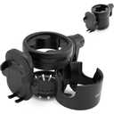 Bombi Baby Stroller Cup Holder for Parents - Designed for V2 Lightweight Strollers - Black