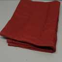 Tuscany Linen Red Throw Pillow 12x19 Rectangular, Complete with Pillow Insert
