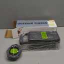 Ourokhome Vegetable Chopper Onion Cutter, 12 in 1 Professional Mandoline Slicer for Kitchen, Multifunctional Food Chopper for Potato, Tomato, Veggie with Strainer Basket, 8 Blades, Gray (Gery)