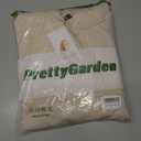 PRETTYGARDEN Women's Two Piece Lounge Sets 2025 Fall Airport Outfits Long Sleeve Pullover Tops Sweatpants Matching Clothing (XX-Large, Beige)