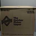 Bounty Paper Towels Quick Size, White, 16 Family Rolls = 40 Regular Rolls (107 sheet (Pack of 16))