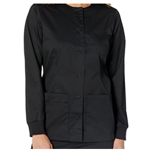 Amazon Essentials Women's Scrub Snap Jacket  2 Pcs XS