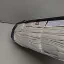 Extra Long Floor to Ceiling Drapes 108 Inches Long 2 Panels Set for Sliding Glass Door, Pinch Pleat Cream Sheer Curtain Privacy Light Filtering Bedroom Window Drapes 40"W x 108"L(Linen Blend Back Tab)