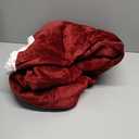 Bedsure Blanket Hoodie, Wearable Blanket Hoodie as Gifts for Mom, Birthday Gifts for Women Kids Teens Sherpa Sweatshirt, Burgundy, Oversized