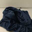 Bedsure Navy Blue Fleece Blankets King Size - Bed Blanket Soft Lightweight Plush Cozy Fuzzy Luxury Microfiber, 108x90 inches