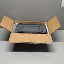 8-Piece Deep Glass Baking Dish Set with Plastic lids,Rectangular Glass Bakeware Set with Lids, Baking Pans for Lasagna, Leftovers, Cooking, Kitchen, Freezer-to-Oven and Dishwasher, Gray