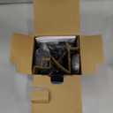 Panasonic Cordless Phone with Answering Machine, Advanced Call Block, Bilingual Caller ID and High-Contrast Display, Expandable System with 1 Handset Cordless Telephone - KX-TGD830M (Metallic Black)