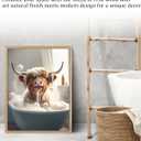 UPWOIGH Beige Solid Oak Wood Picture Frame, 18 x 24 Inch, 16 x 20 Mat