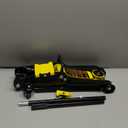 VEVOR 2.5 Ton Low Profile, Heavy-Duty Steel Racing Floor Jack with Single Piston Lift Pump, Lifting Range 3.35"-14.96"