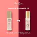 Shea Moisture Coconut & Hibiscus Smooth & Shine Oil Coconut & Hibiscus Softens And Hydrates Hair With Manketti And Coconut Oil For A Lightweight Texture 3.3 Fl Oz