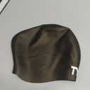 TYR Adult Silicone Long Hair Swim Cap - Wrinkle-Free, Streamlined Performance Cap for Braids & Thick Hair Protection