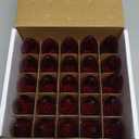 Novelty Lights Incandescent Christmas Replacement Bulbs - Indoor/Outdoor Individual Bulbs for Christmas Tree, Display, & More - C9/E17 Intermediate Base, 7 Watt Lights (Red, 25 Pack)