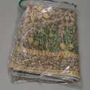 Brown Washable Entry Rug - Front Door Throw Rugs Indoor, Non-Slip Bathroom Small Rugs, Vintage Floral Thin Rug for Kitchen, Boho Earthy Entryway Decor (2x3 Gold Brown)